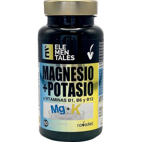 Magnesio + Potasio (Citratos) - Novadiet - 60 comprimidos