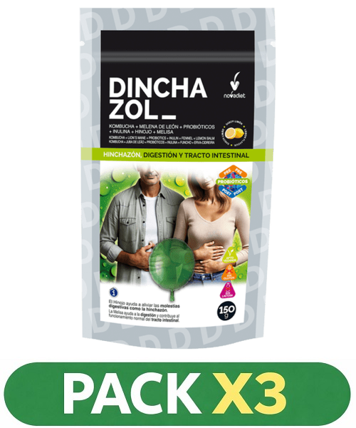 Pack x3 Dinchazol - Novadiet - 150 gramos