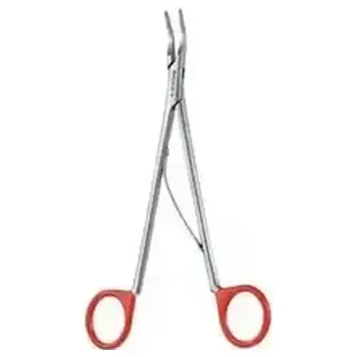 Pinza Aplicadora Clip Titanio Grande 203mm 65° Naranja Braun