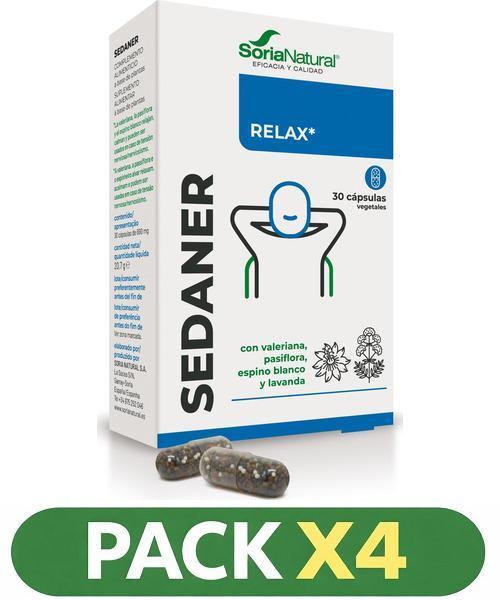 Pack x4 29-C Sedaner XXI - Soria Natural - 30 cápsulas