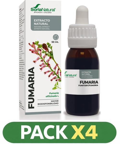 Pack x4 Extracto Fumaria - Soria Natural - 50 ml.