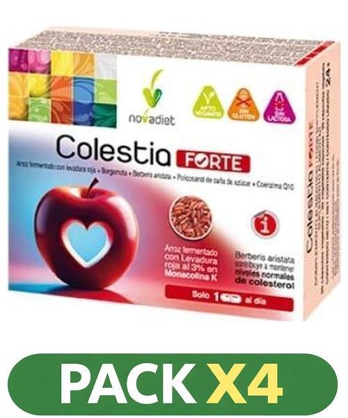 Pack x4 Colestia Forte - Novadiet - 30 cápsulas