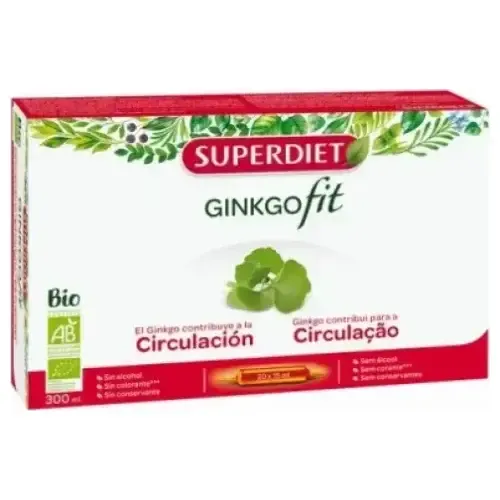 Ginkgofit Bio - Superdiet - 20 viales
