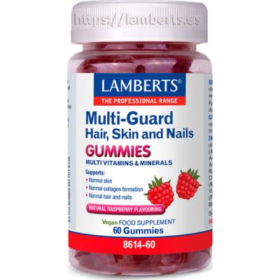 MultiGuard Cabello, Piel y Uñas - Lamberts - 60 gummies