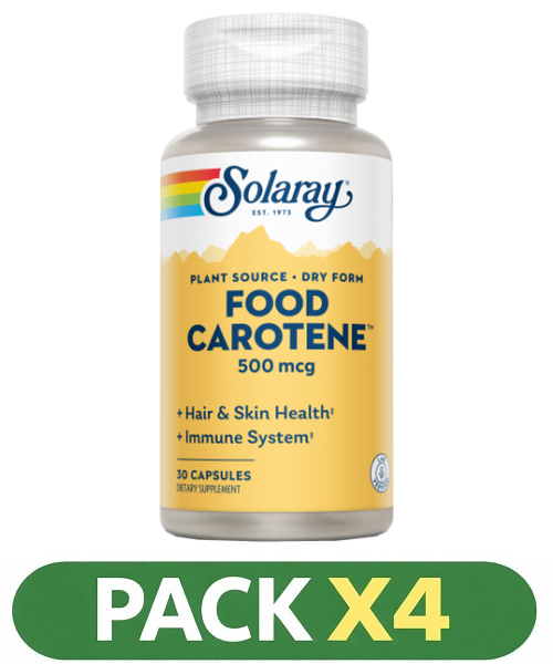 Pack x4 Ginger Root 550 mg. - Solaray - 100 cápsulas