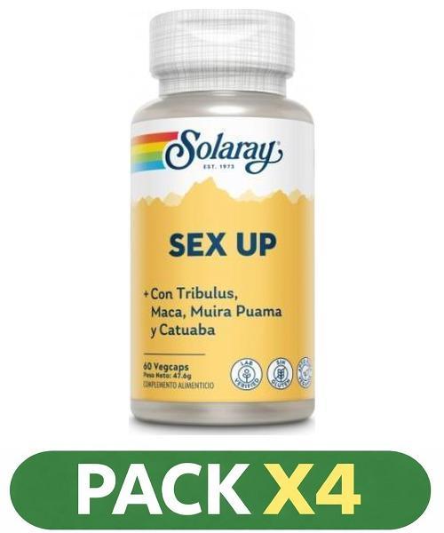 Pack x4 Sex Up - Solaray - 60 cápsulas