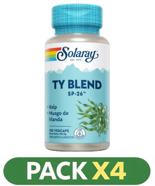 Pack x4 Ty-Blend Sp-26™ - Solaray - 100 cápsulas