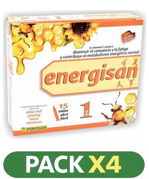 Pack x4 ENERGISAN - Pinisan - 15 viales