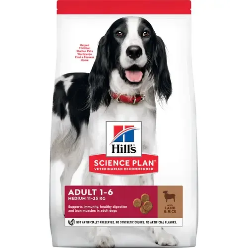 Hill's Hsp Canine Adult Medium Cordero Arroz 2,5kg