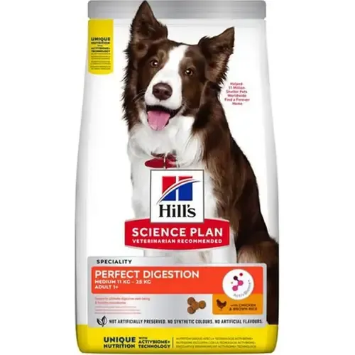 Hill's Hsp Canine Adult Perfect Digestion Medium 14kg
