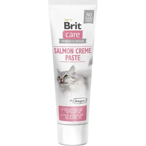 Brit Care Cat Pasta Crema Salmon 100gr