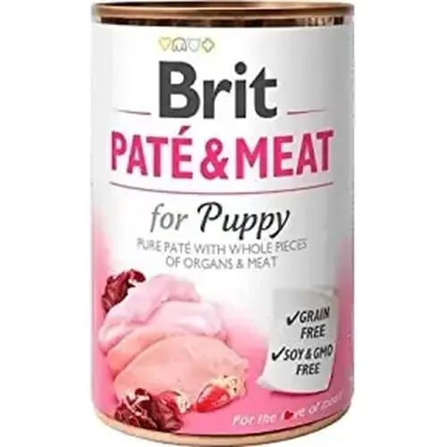 Brit Pate & Meat Puppy 6x400gr