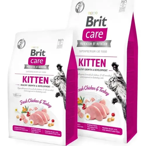 Brit Care Cat Kitten Healthy Growth Development 2kg