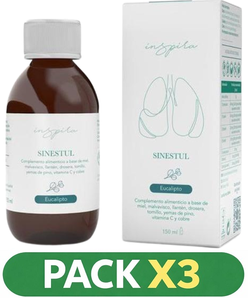 Pack x3 Sinestul Eucalipto - Herbora - 150 ml.