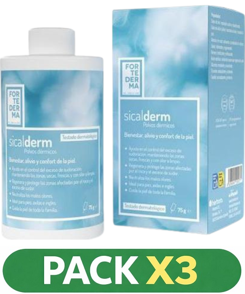 Pack x3 Sicalderm - Herbora - 75 gr.