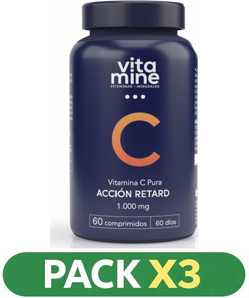 Pack x3 Vitamina C Pura - Herbora - 60 Comprimidos