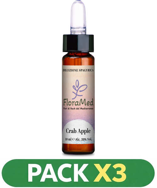 Pack x3 FM Crab Apple (Manzano Silvestre) - Forza Vitale - 10 ml.