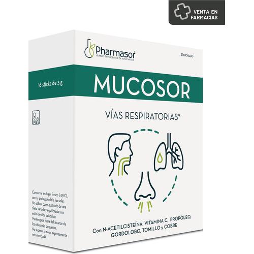 Mucosaor - Soria Natural - 16 sticks de 3 g