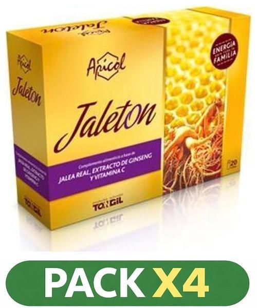Pack x4 Apicol - Jaleton - Tongil - 20 viales