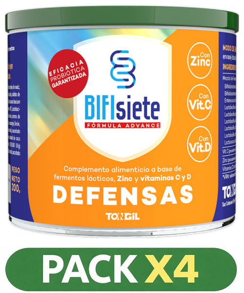 Pack x4 Bifisiete Defensas - Tongil - 200 gramos