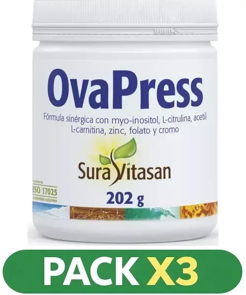 Pack x3 OvaPress Sura Vitasan - 70 gramos