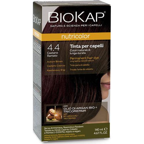 Nutricolor 4.4 Castaño Cobrizo - Biokap - 140 Ml