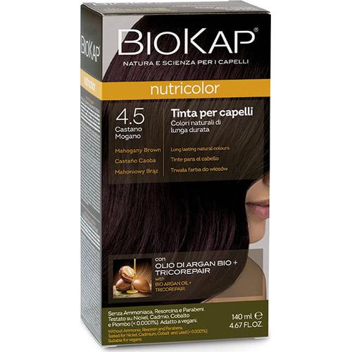 Nutricolor 4.5 Castaño Caoba - Biokap - 140 Ml