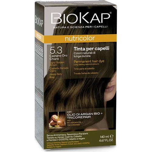 Nutricolor 5.3 Castaño Claro Dorado - Biokap - 140 Ml