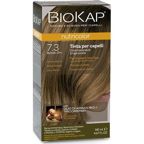 Nutricolor 7.3 Rubio Dorado - Biokap - 140 Ml