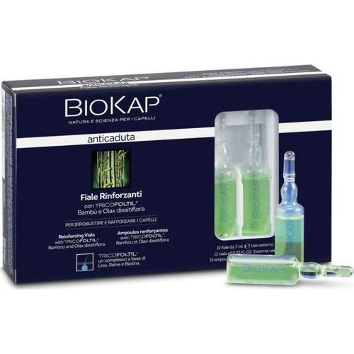 Viales Reforzante Anticaída Con Tricofoltil® - Biokap - 12x7 Ml