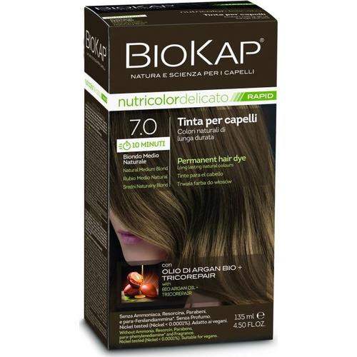 Rapid Delicato 7,00 Rubio Medio Natural - Biokap - 135 Ml