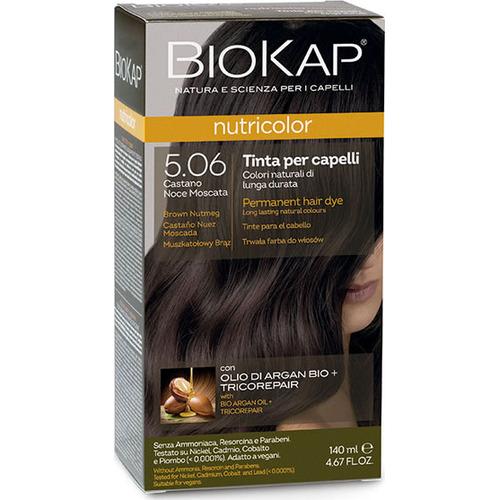 Nutricolor 5,06 Castaño Nuez Moscada - Biokap - 140 Ml