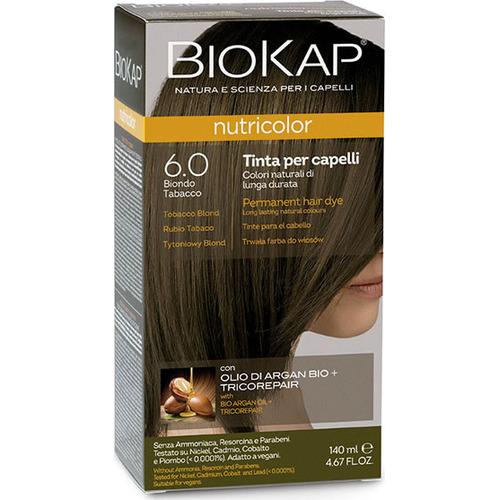 Nutricolor 6.0 Rubio Tabaco - Biokap - 140 Ml