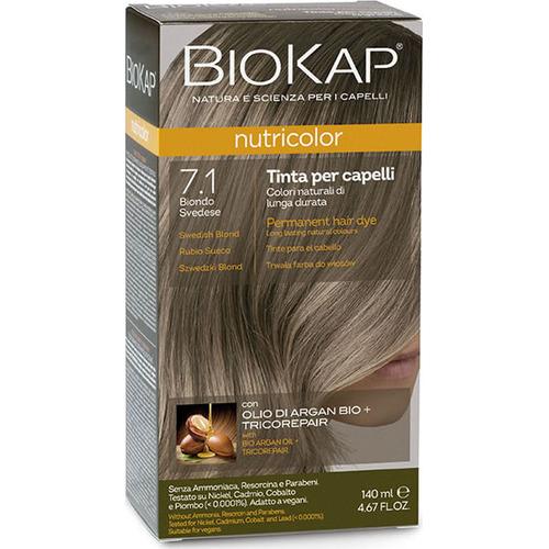 Nutricolor 7.1 Rubio Sueco - Biokap - 140 Ml