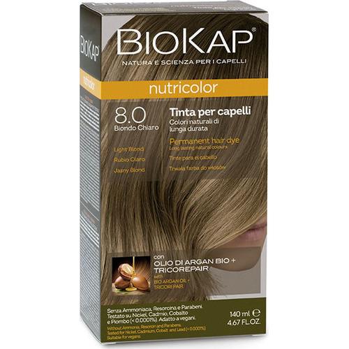 Nutricolor 8.0 Rubio Claro - Biokap - 140 Ml