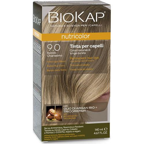 Nutricolor 9.0 Rubio Muy Claro - Biokap - 140 Ml