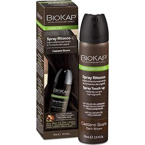 Spray Touchp-up Castaño Oscuro - Biokap - 75 Ml