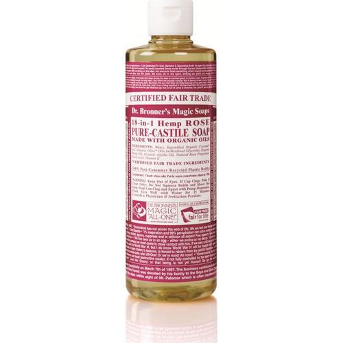 Jabon Liquido Rosas De Dr. Bronners, En Envase De 475 Ml - Dr. Bronners - 475 Ml