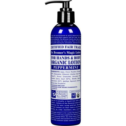 Locion Corporal Menta De Dr. Bronners, En Envase De 240 Ml - Dr. Bronners - 240 Ml