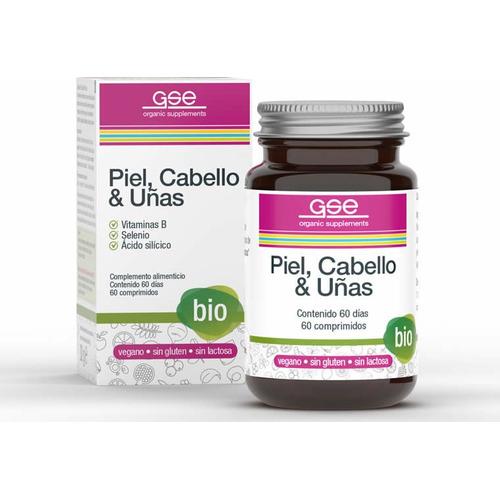 Cabello, Piel Y Uñas Bio - Gse - 60 Tabletas