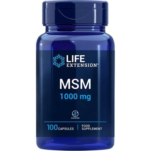 Msm 1000 Mg Life Extension - 100 Cápsulas