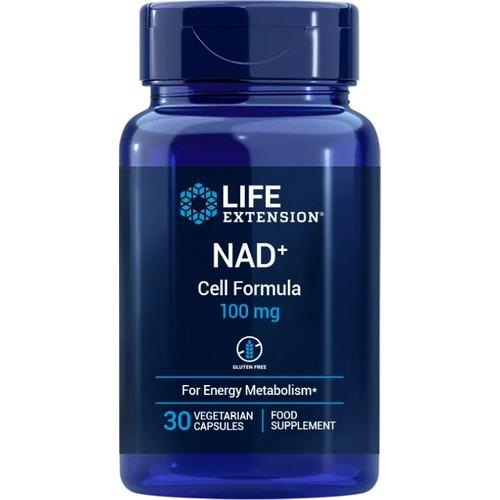 Nad+ Cell Formula 100 Mg Life Extension - 30 Cápsulas