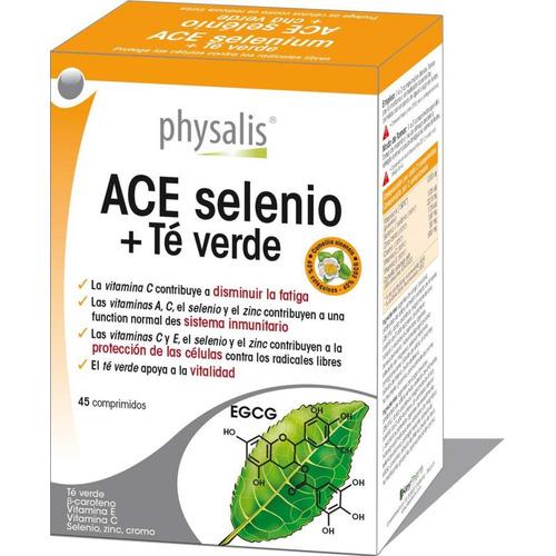 Ace Selenium + Té Verde - Physalis - 45 Cápsulas