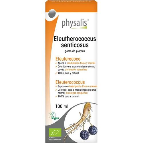 Tintura Eleutherococcus Senticosus (eleuterococo) - Physalis - 100 Ml