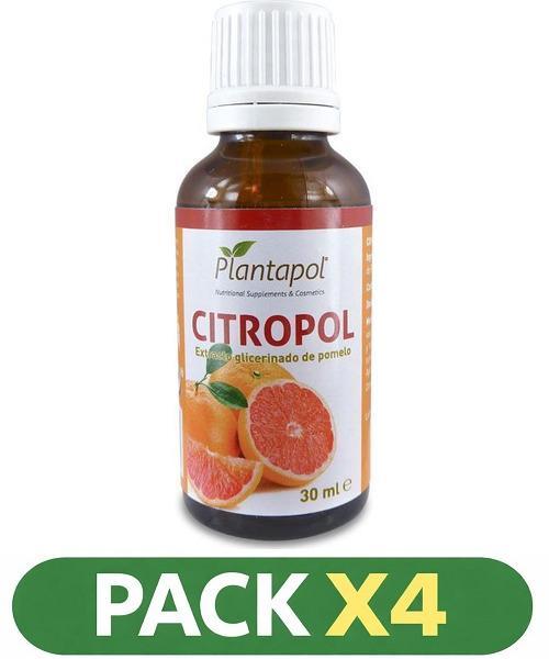 Pack x4 Citropol (extracto Glicerinado De Pomelo) - Plantapol - 30 Ml
