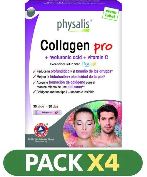 Pack x4 Collagen Pro - Physalis - 30 Sticks
