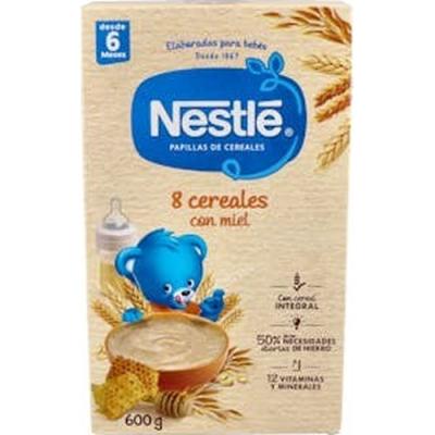 Nestle 8 Cereales Miel Bifidus 600 G