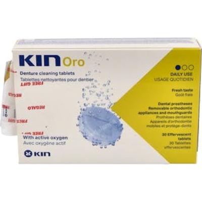 Kin Oro Tab Limpiadoras 30 Un