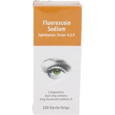 Test Fluoresceina Sodium 100 Tiras Vet