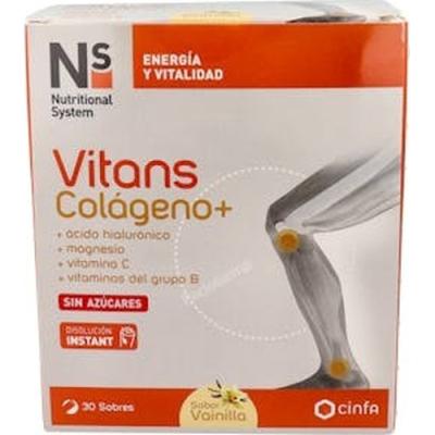 Ns Vitans Colageno+ Vainilla 30 Sobres